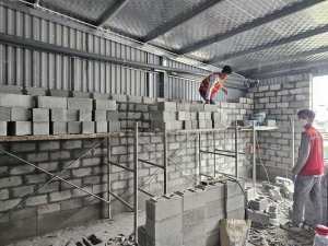 DỰ ÁN: CƠI NỚI SÂN THƯỢNG THÀNH PHÒNG NGỦ VỚI GẠCH TỰ KHÓA VIETARCH TẠI HÀ NỘI