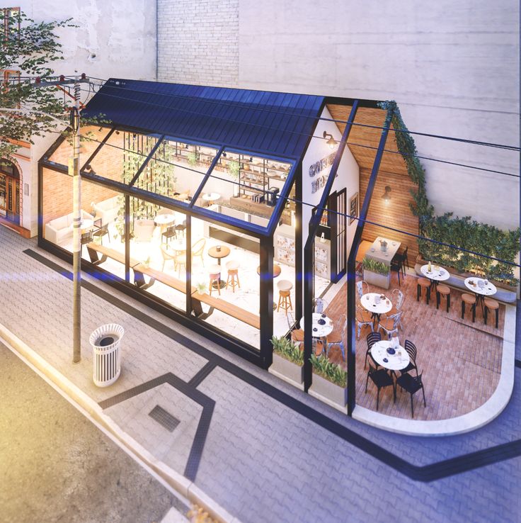 4 LƯU Ý TRONG THIẾT KẾ QUÁN CAFE KHUNG THÉP TIỀN CHẾ