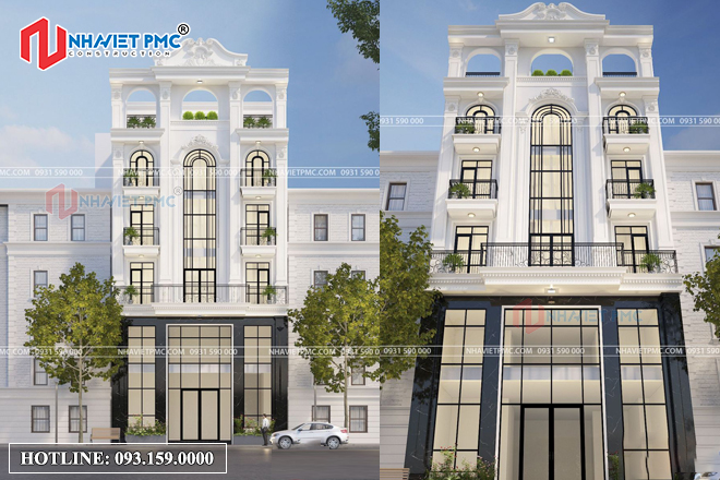 Ngắm nhìn mẫu Thiết kế nhà ở kết hợp kinh doanh Khách Sạn tại Hải Phòng