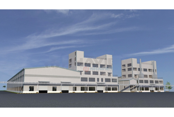 Thiết kế nhà xưởng hơn 7000m2 tại Hải Phòng