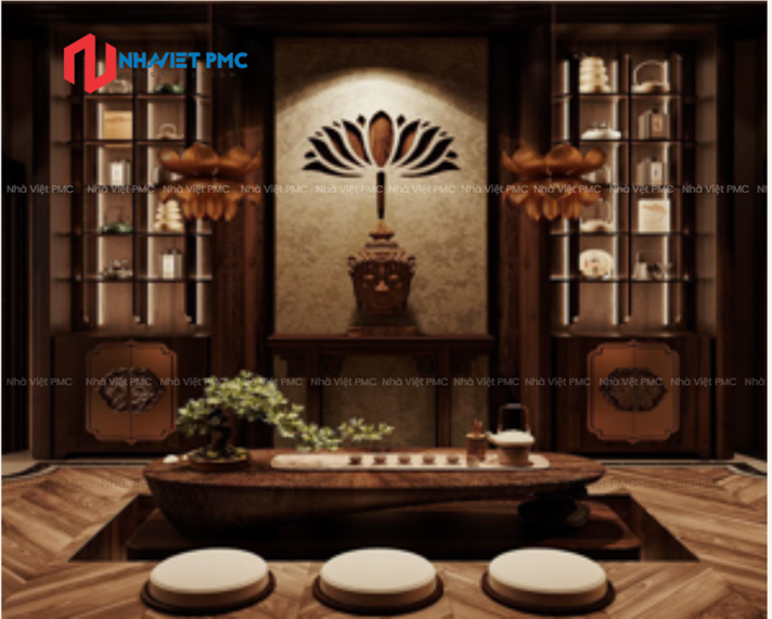 Phối cảnh bên trong showroom