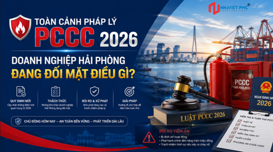 Toàn cảnh pháp lý PCCC 2026: Doanh nghiệp Hải Phòng đang đối mặt điều gì?