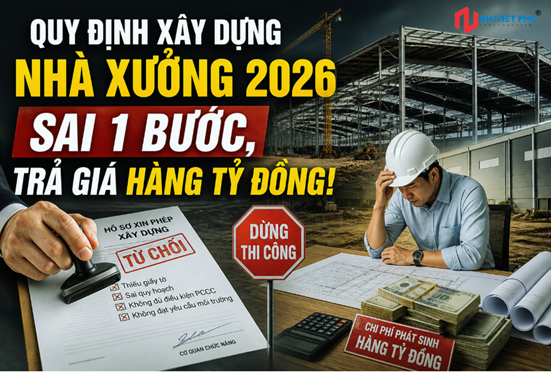 Quy định xây dựng nhà xưởng 2026 tại Hải Phòng:  Chủ đầu tư cần biết để tránh rủi ro pháp lý