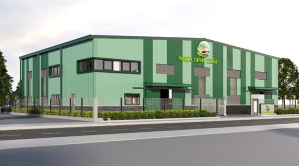 Mẫu thiết kế nhà máy sản xuất nhựa sinh thái  tại Quảng Ninh