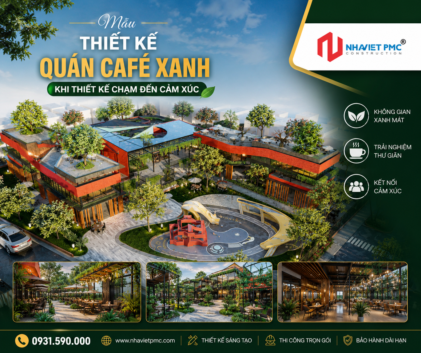 Café Xanh – Khi thiết kế chạm đến cảm xúc