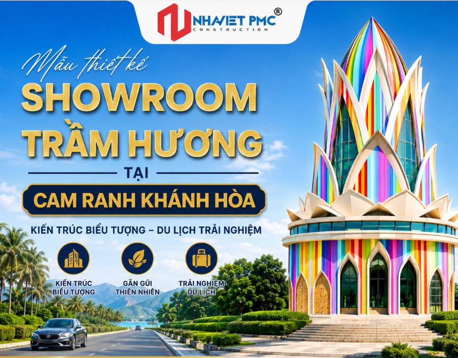 Mẫu thiết kế Showroom Trầm Hương tại Cam Ranh Khánh Hòa