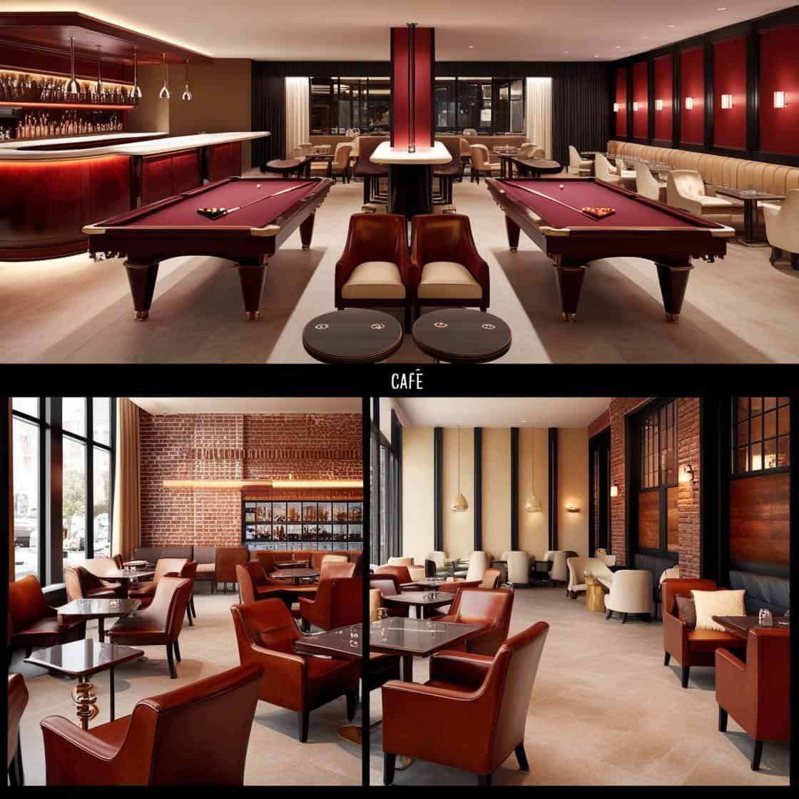 XU HƯỚNG THIẾT KẾ MÔ HÌNH QUÁN CAFE KẾT HỢP BIDA ĐỘC ĐÁO VÀ THU HÚT KHÁCH HÀNG
