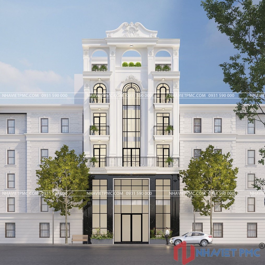  Mẫu Nhà Phố Cao Tầng Tân Cổ Điển Tại Hải Phòng –  Giải Pháp Kiến Trúc Hiện Đại Với Bê Tông Khí AAC