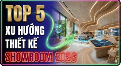 Xu Hướng Thiết Kế Showroom 2026