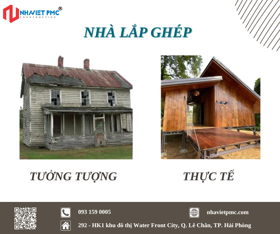 NHÀ LẮP GHÉP TRE GỖ BIẾN TÍNH – KHÔNG CÒN LÀ GIẢI PHÁP TẠM BỢ!