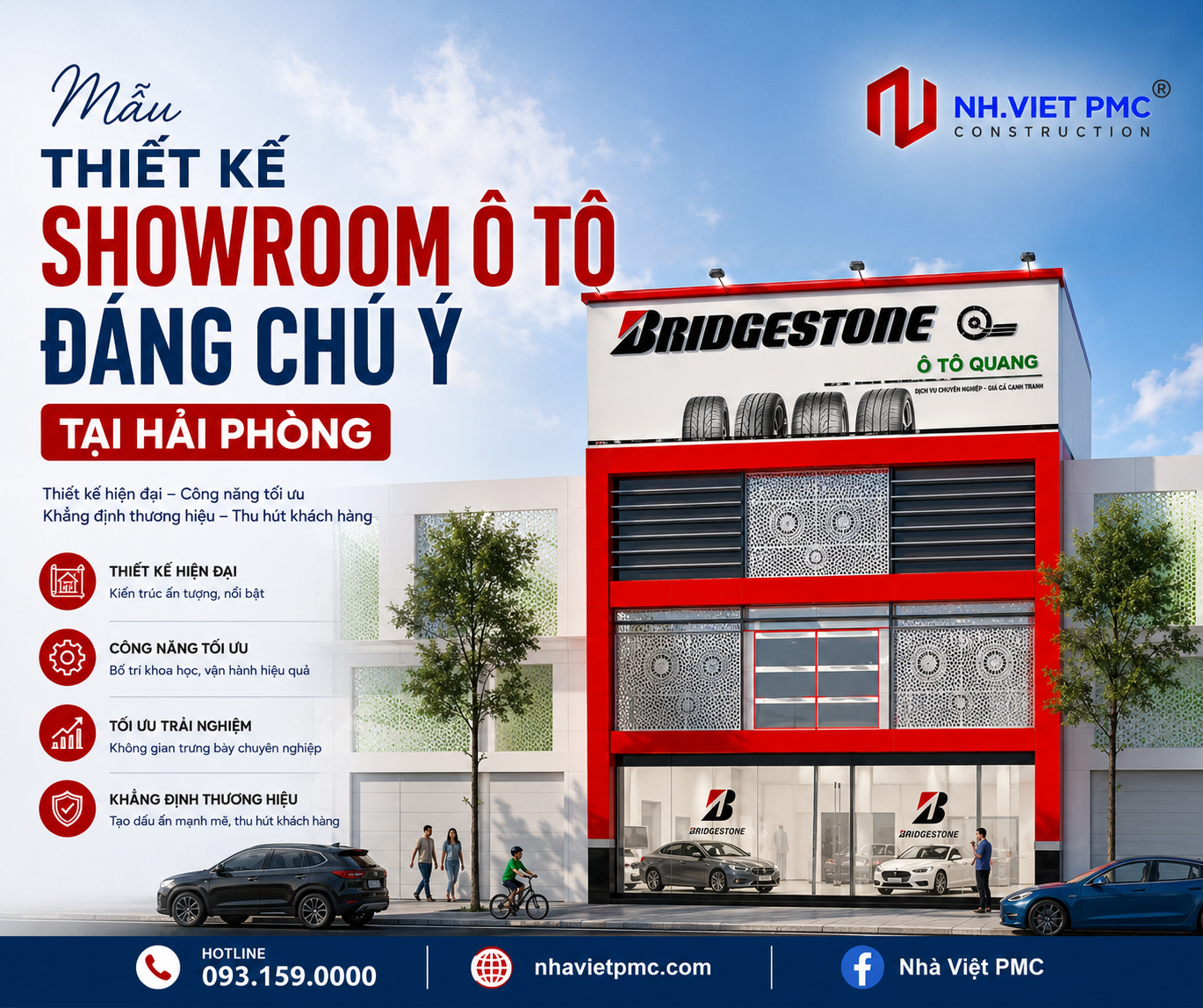 Nổi bật với mẫu Thiết kế Showroom ô tô đáng chú ý tại Hải Phòng