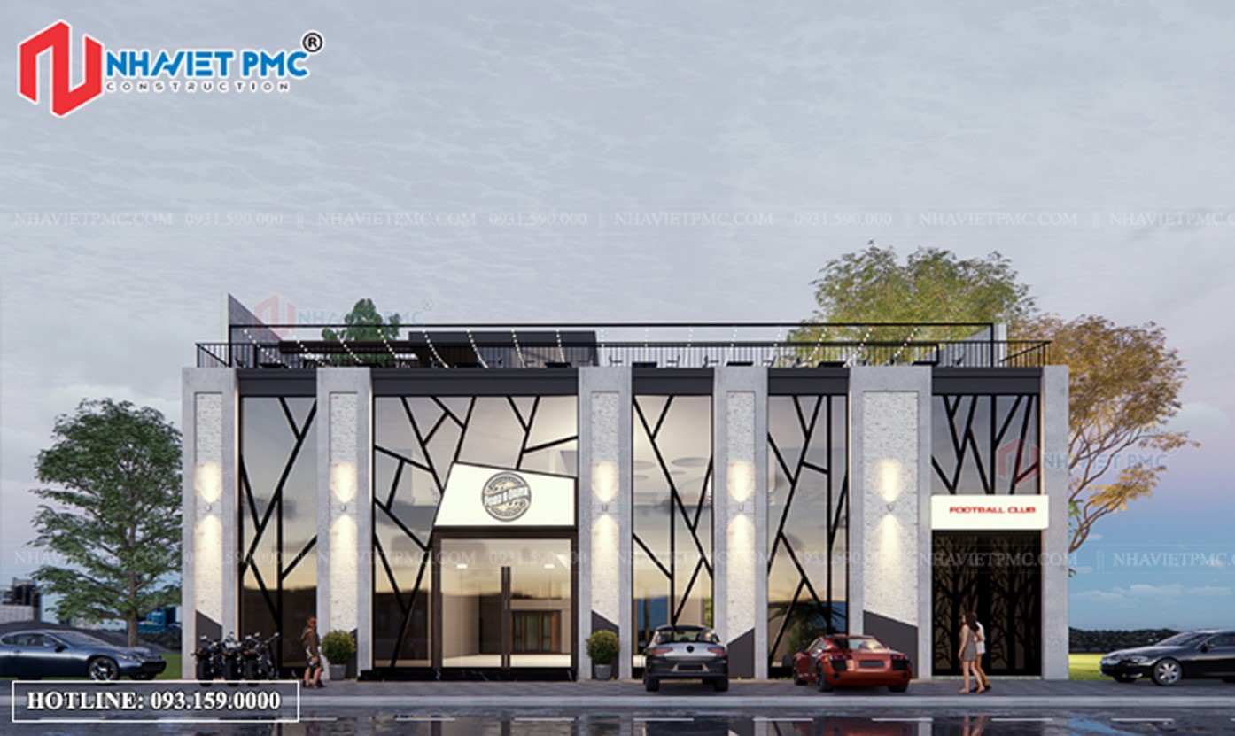 THIẾT KẾ NHÀ HÀNG BEER CLUB TẠI HẢI PHÒNG 